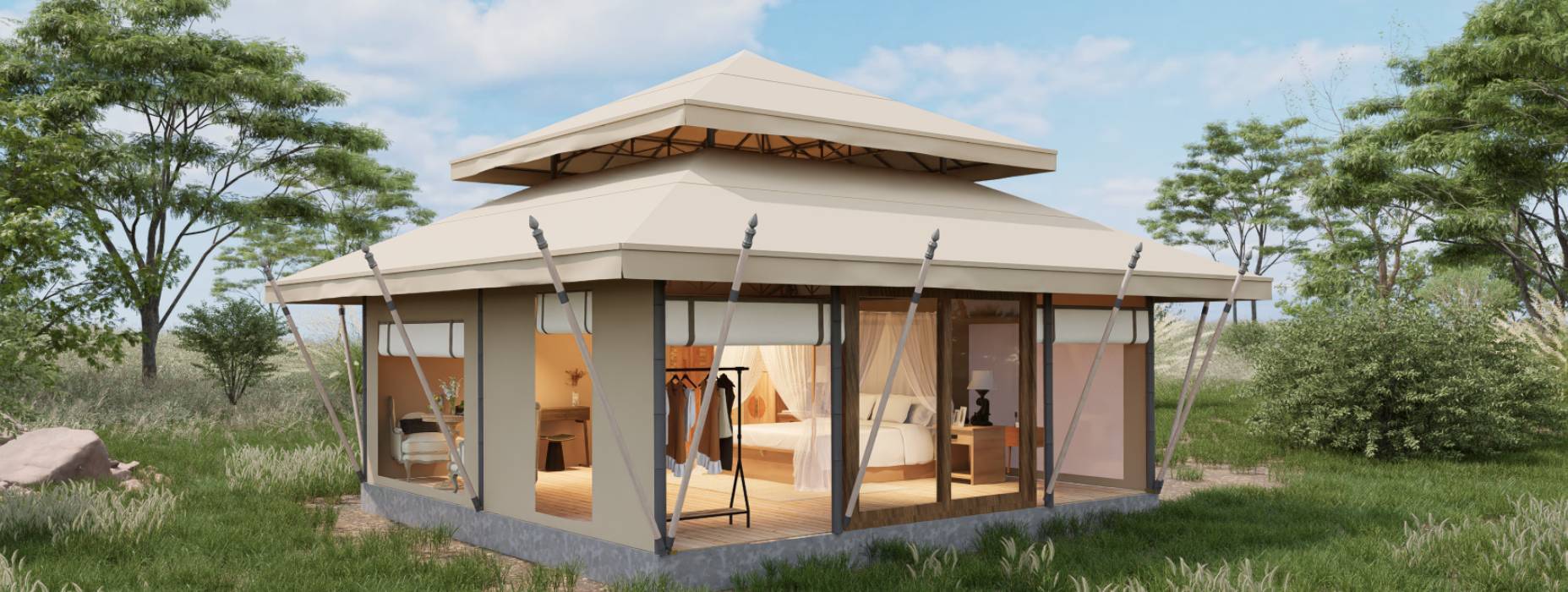 抚顺县户外野奢帐篷